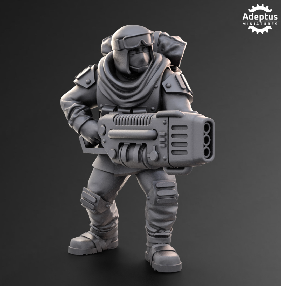 Special Weapons - Khaleeth Regiment - Imperial Guard - Set of 4