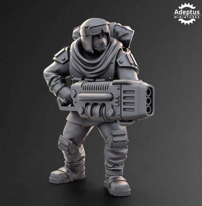 Special Weapons - Khaleeth Regiment - Imperial Guard - Set of 4