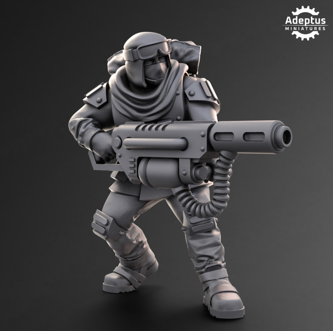 Special Weapons - Khaleeth Regiment - Imperial Guard - Set of 4