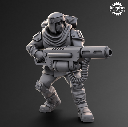 Special Weapons - Khaleeth Regiment - Imperial Guard - Set of 4