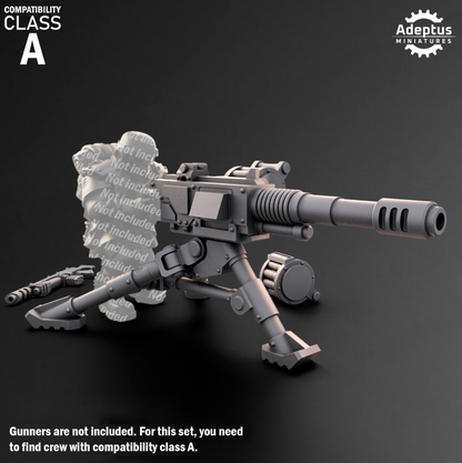 Heavy Weapons - Imperial Guard - Class A - Set of 5 (no crew)
