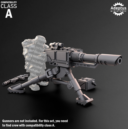 Heavy Weapons - Imperial Guard - Class A - Set of 5 (no crew)