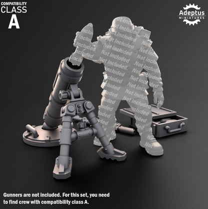 Heavy Weapons - Imperial Guard - Class A - Set of 5 (no crew)