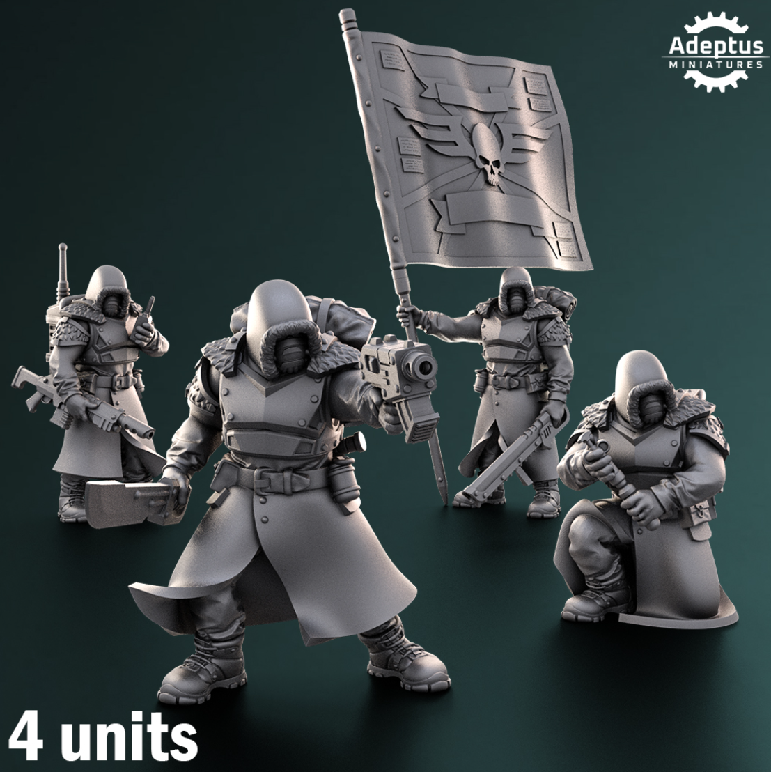 Command Squad - Frostguard Regiment - Set of 4