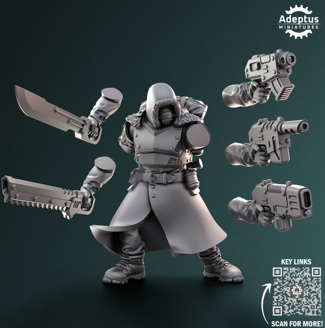 Command Squad - Frostguard Regiment - Set of 4