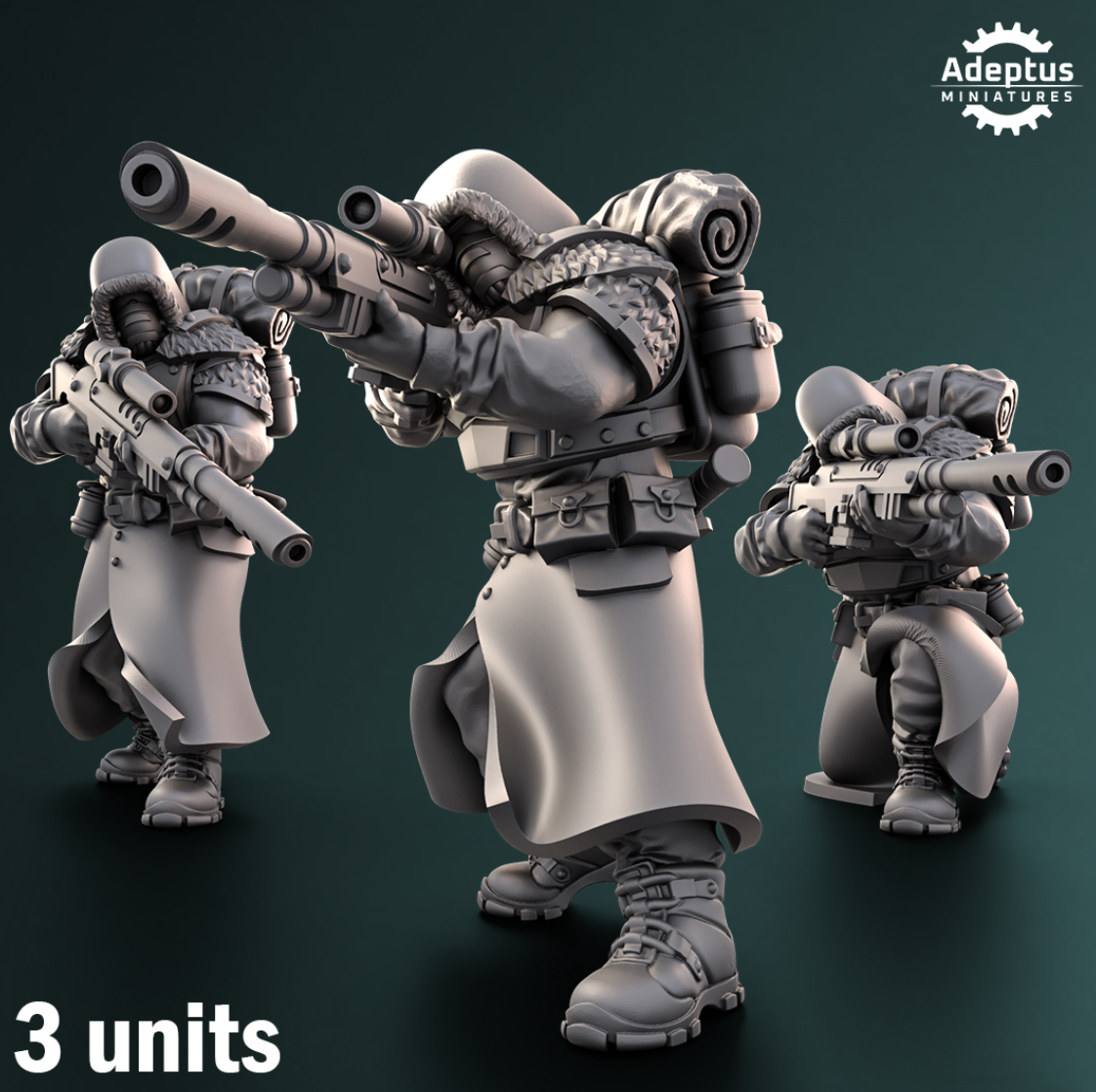 Snipers - Frostguard Regiment - Set of 3