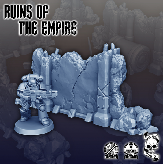 Ruins & Debris - Wall - 04 - Ruins of the Empire