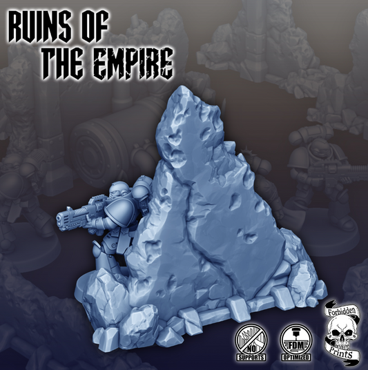 Ruins & Debris - Wall - 05 - Ruins of the Empire