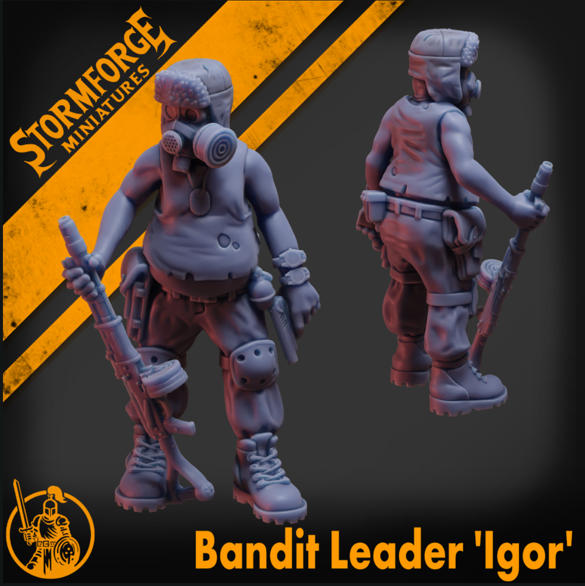 Radiation Zone - Bandit Leader Igor (unpainted)