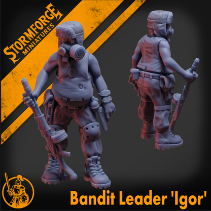 Radiation Zone - Bandit Leader Igor (unpainted)