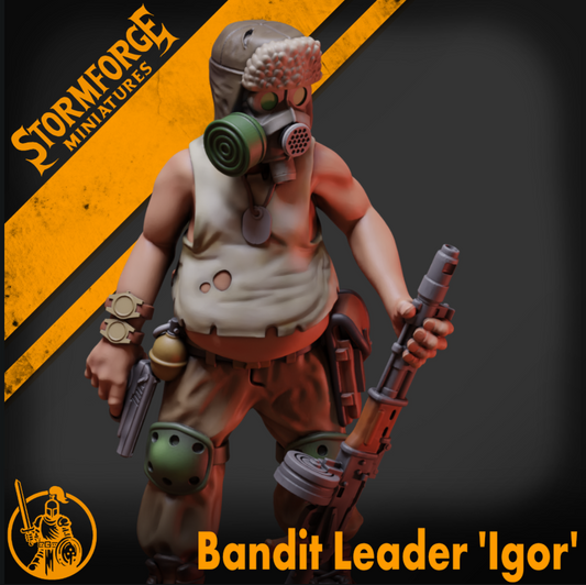 Radiation Zone - Bandit Leader Igor (unpainted)
