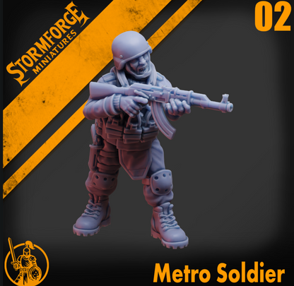 Radiation Zone - Metro Soldier - 02 (unpainted)