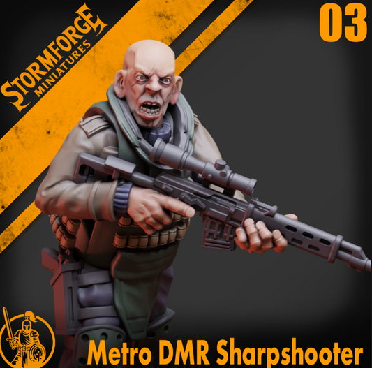 Radiation Zone - Metro Soldier - 03 (unpainted)