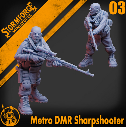 Radiation Zone - Metro Soldier - 03 (unpainted)