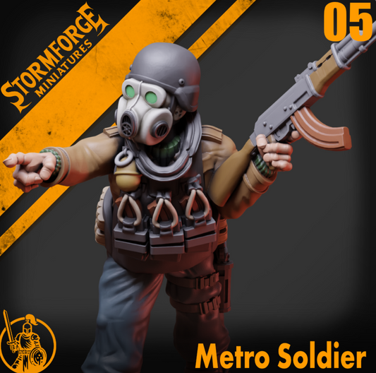 Radiation Zone - Metro Soldier - 05 (unpainted)