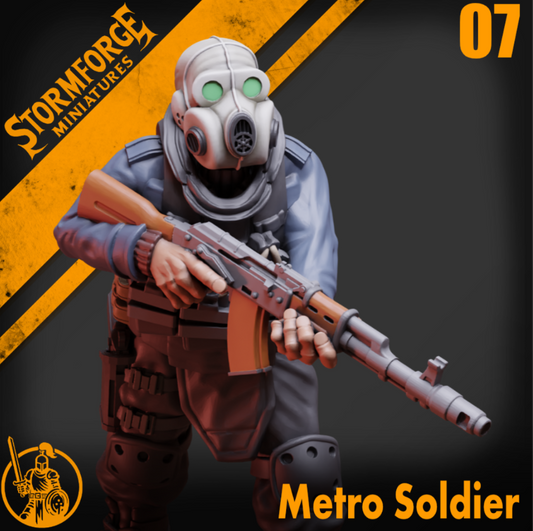 Radiation Zone - Metro Soldier - 07 (unpainted)