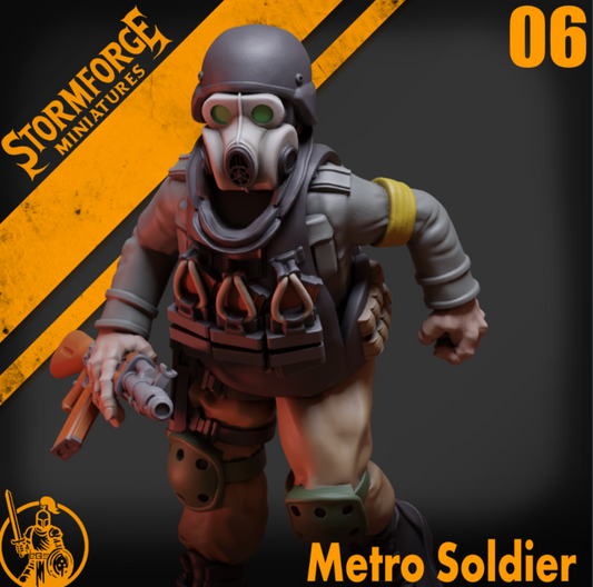 Radiation Zone - Metro Soldier - 06 (unpainted)
