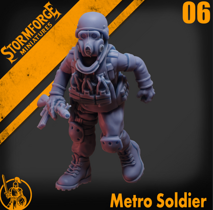 Radiation Zone - Metro Soldier - 06 (unpainted)