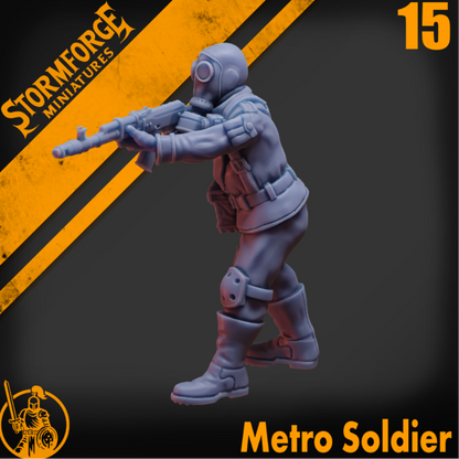 Radiation Zone - Metro Soldier - 15 (unpainted)