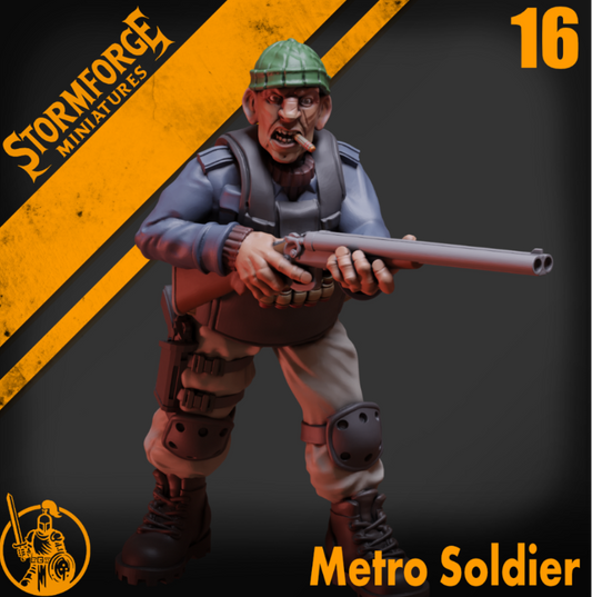 Radiation Zone - Metro Soldier - 16 (unpainted)
