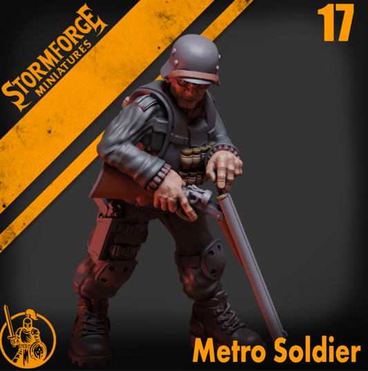 Radiation Zone - Metro Soldier - 17 (unpainted)