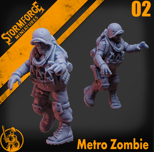 Radiation Zone - Metro Zombie - 02 (unpainted)