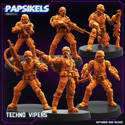 Techno Vipers - Set of 6