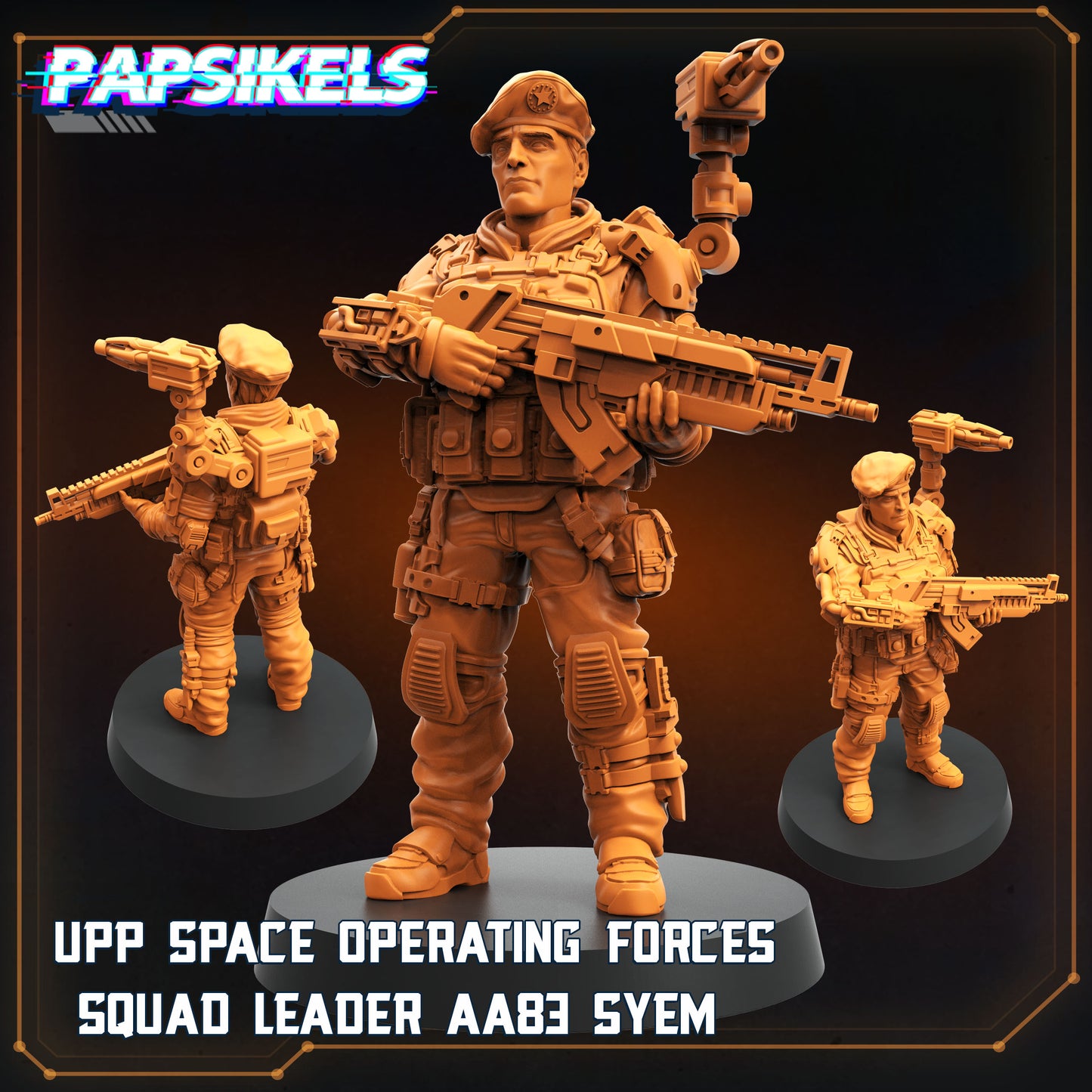 UPP Space Operatin Forces Squad Leader AA83 Syem