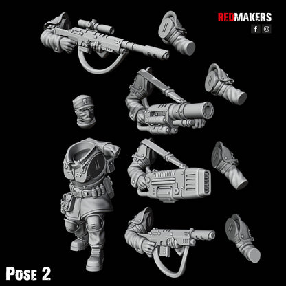 Shock Troops - Command Squad - Pose 2
