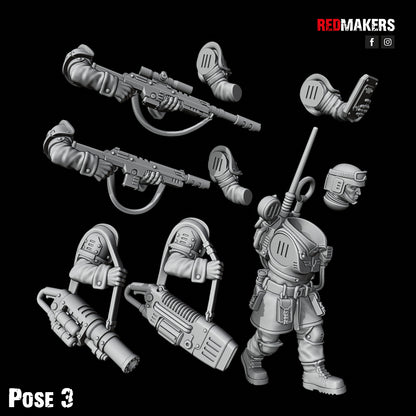 Shock Troops - Command Squad - Pose 3