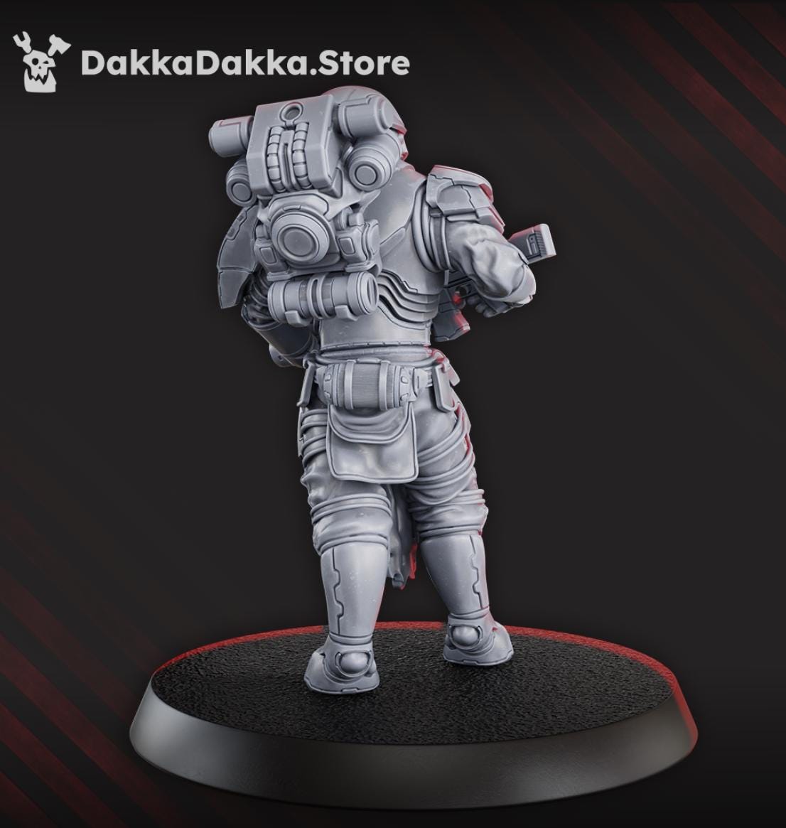 Operations Team Warrior | Grimdark | Sci-Fi Future | Tabletop Wargaming