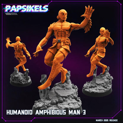 Humanoid Amphibious Man - 03