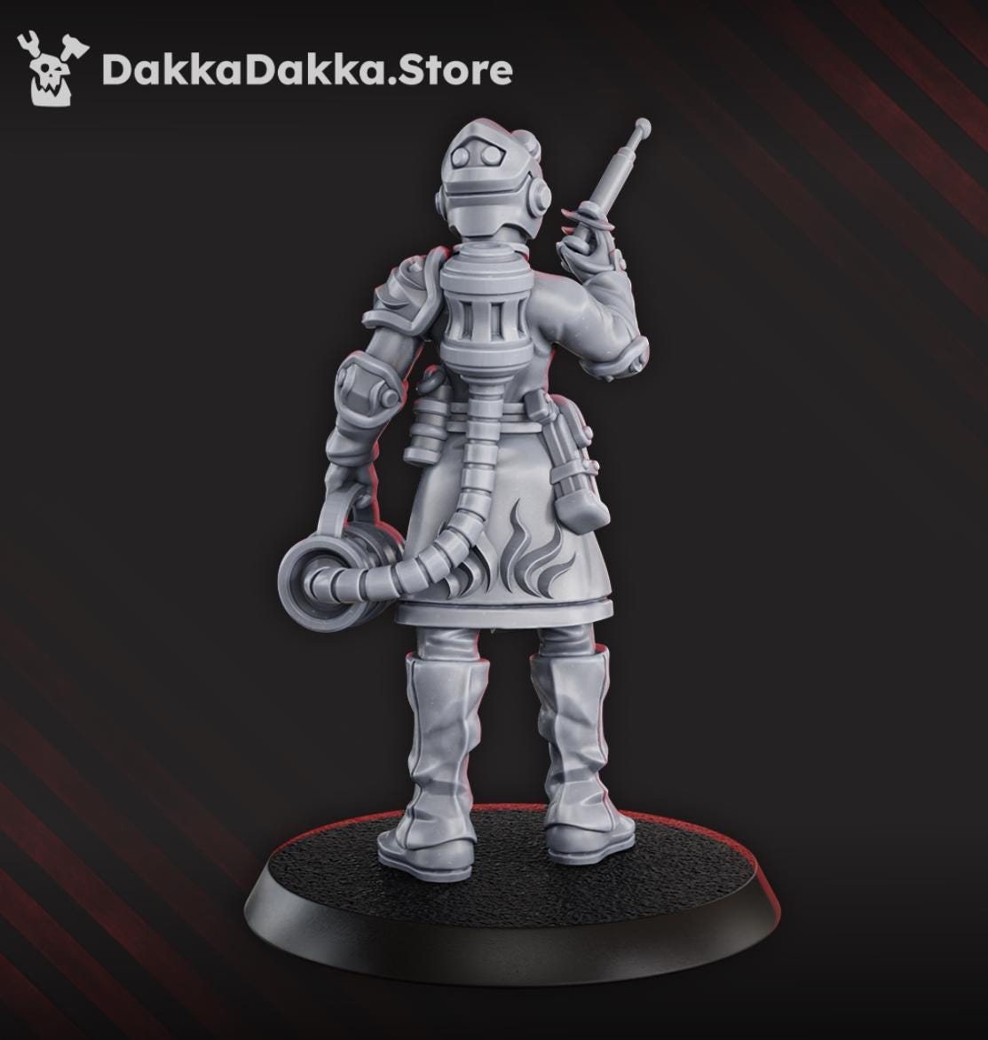 Dashing Nebula Warrior - Medic | Grimdark | Sci-Fi Future | Tabletop Wargaming