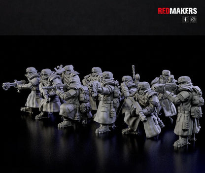 Ice Warriors - Squad of the Imperial Force - Set of 10
