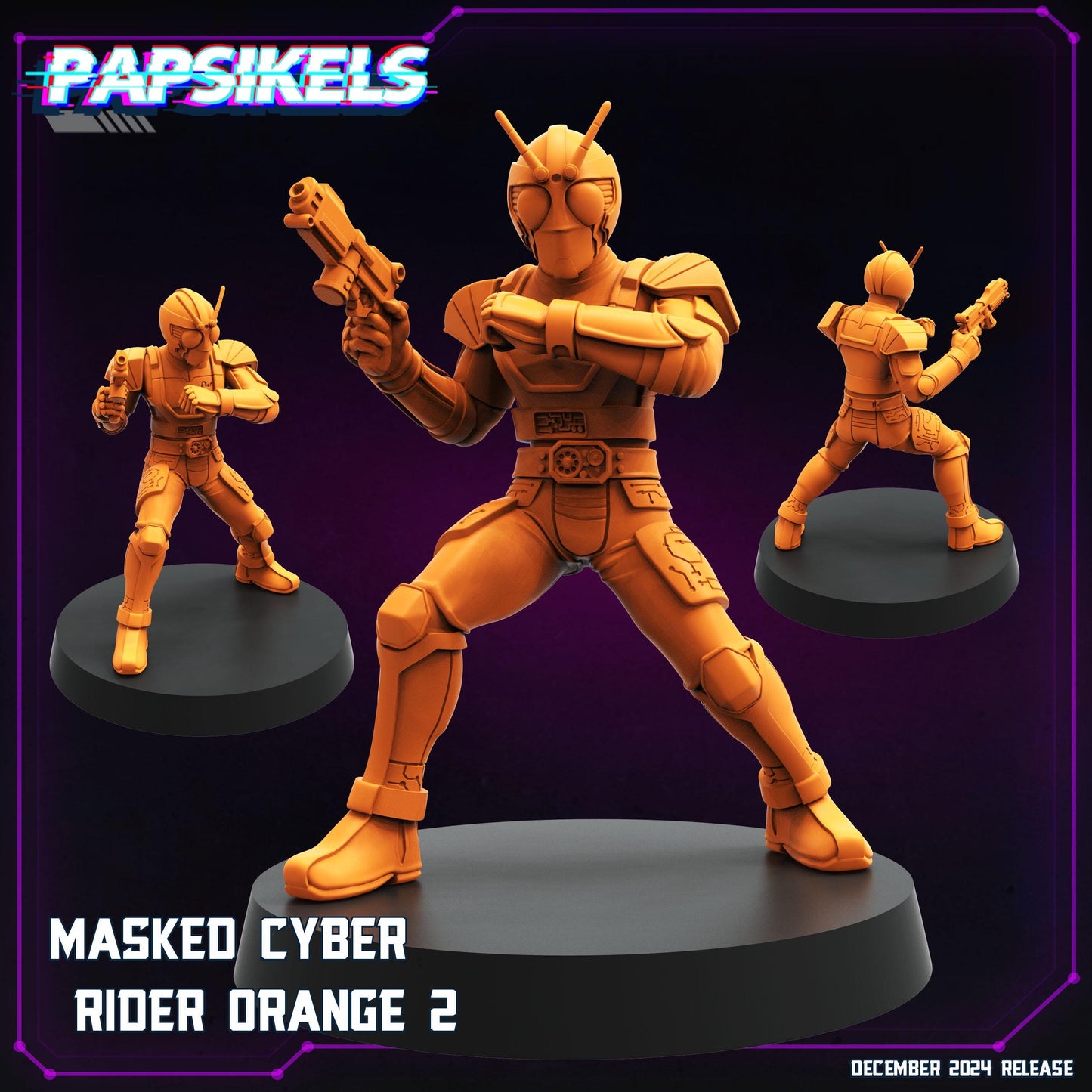 Masked Cyber Rider Orange - 2