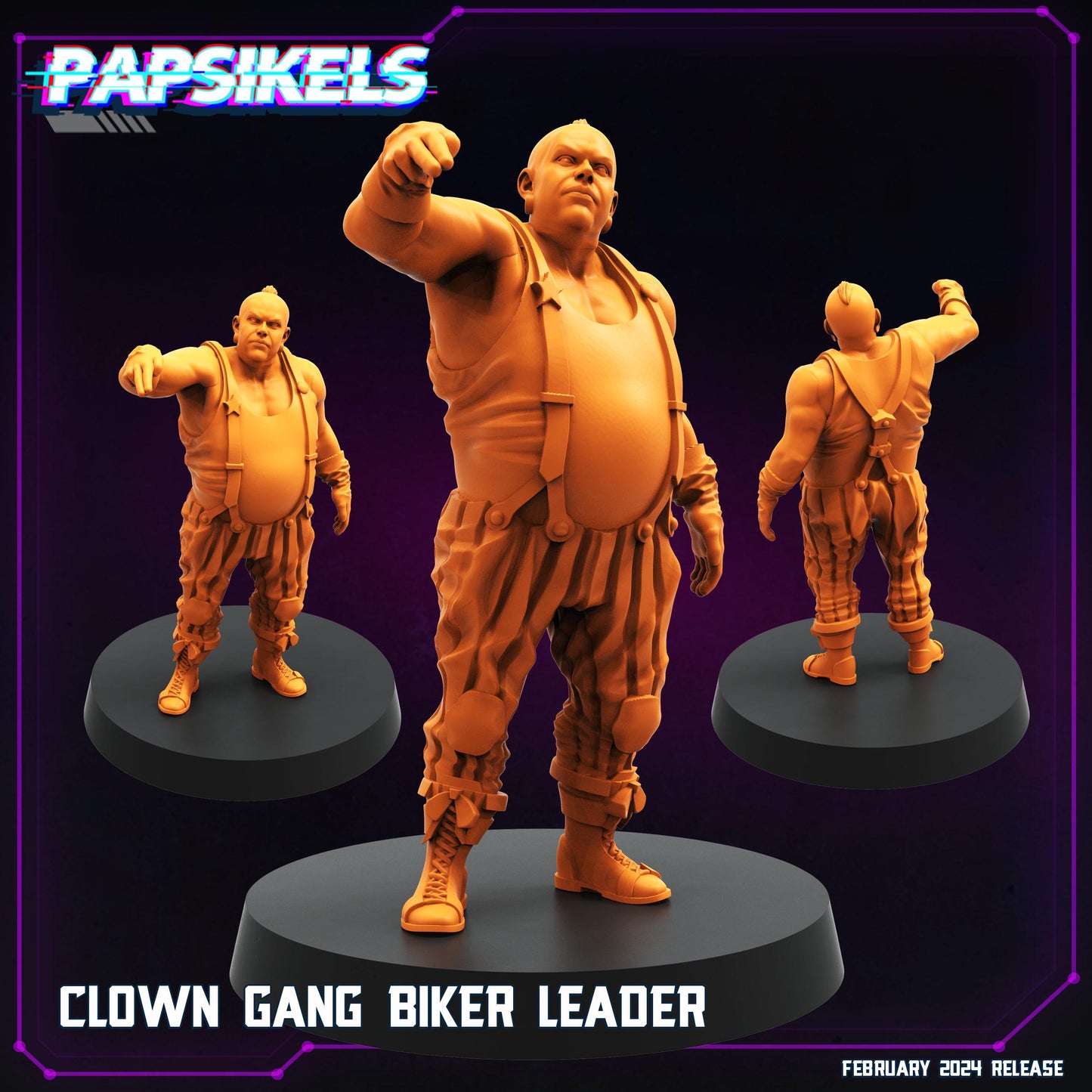 Clown Gang Biker Leader