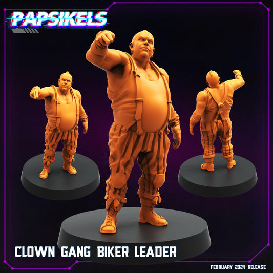 Clown Gang Biker Leader