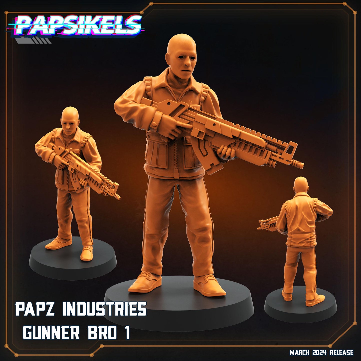 PAPZ Industries Gunner Bro - 01