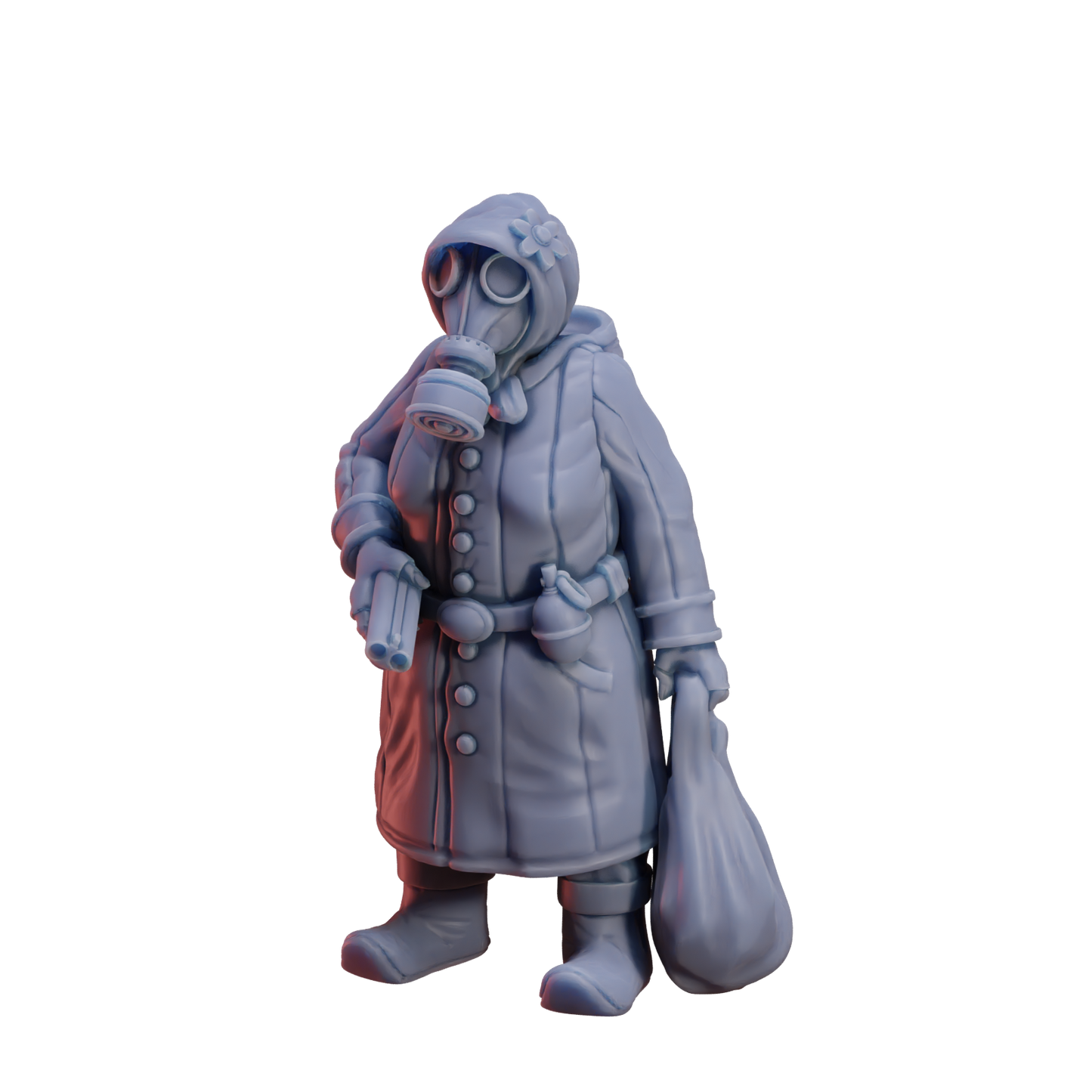Babushka with Boomstick (unpainted)