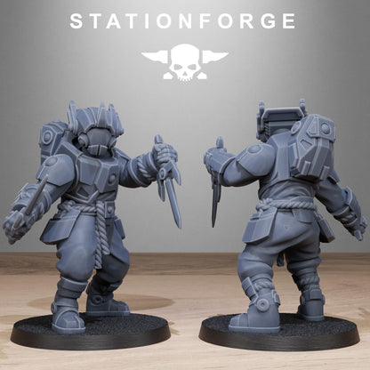 Tarion Melee Infantry - Set of 10 | Grimdark | Sci-Fi Future | Tabletop Wargaming