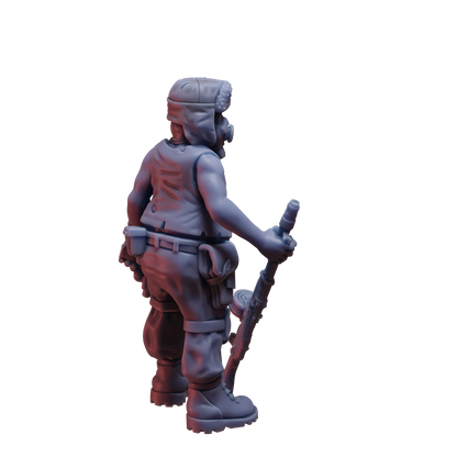 Radiation Zone - Bandit Leader Igor (unpainted)