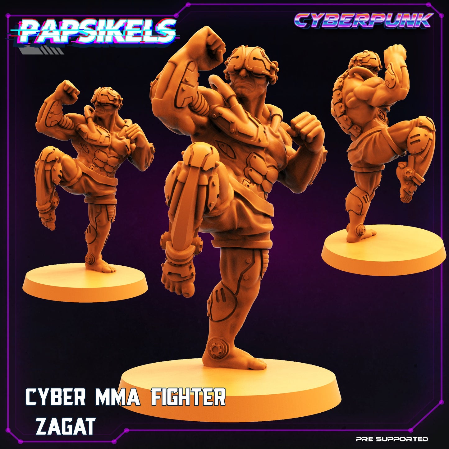 Cyber MMA Fighters