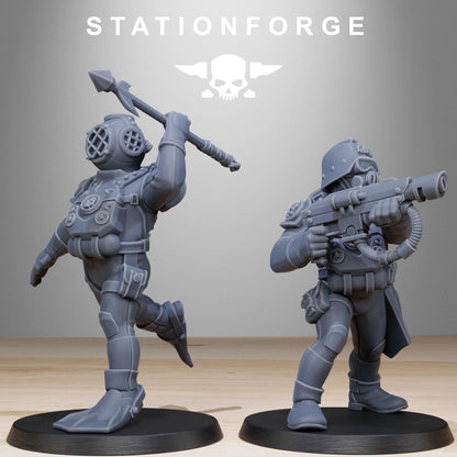GrimGuard Divers - Set of 10