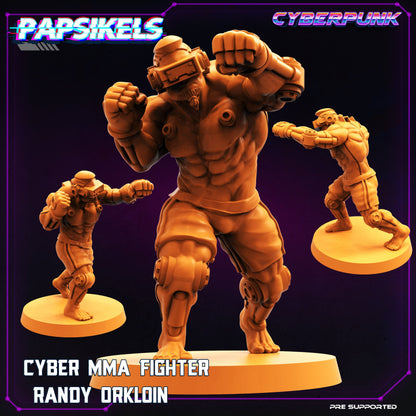 Cyber MMA Fighters