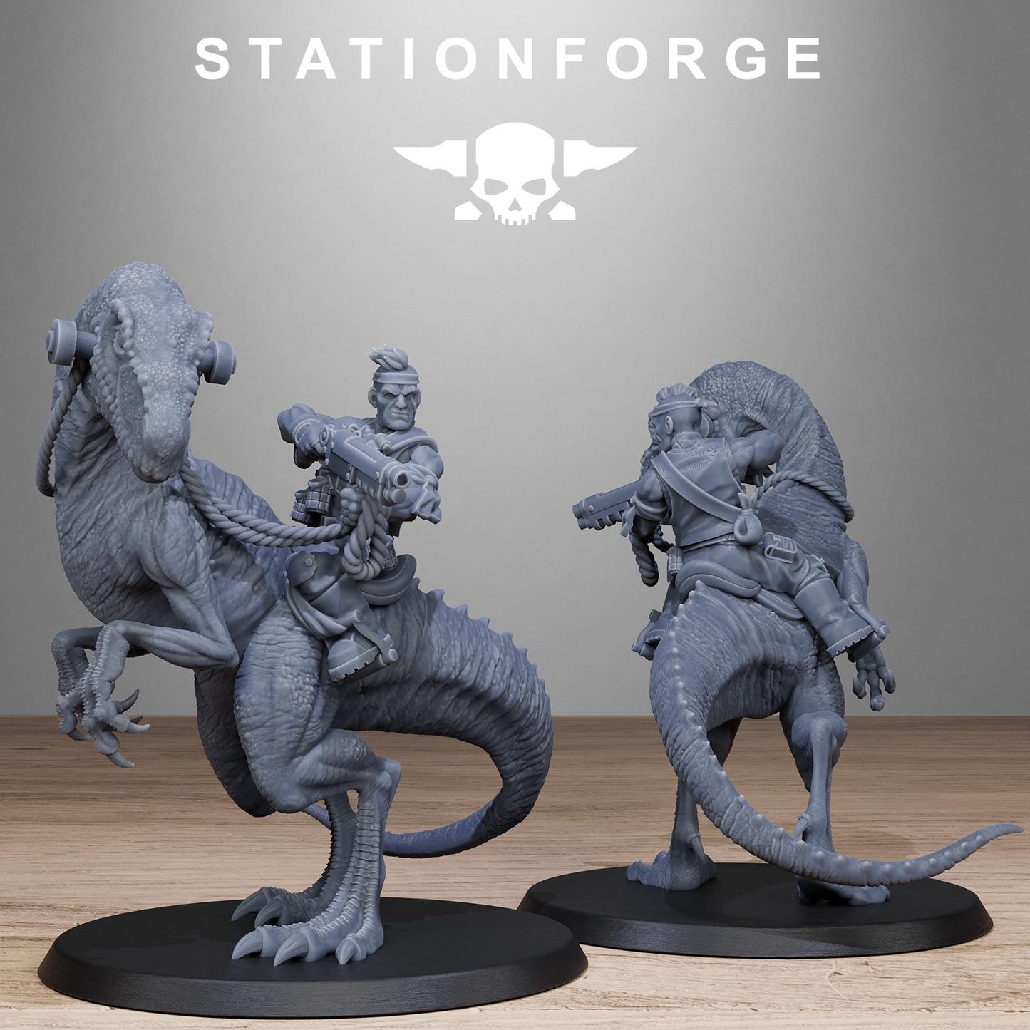 GrimGuard Jungle Raptors - Set of 10 | Grimdark | Sci-Fi Future | Tabletop Wargaming