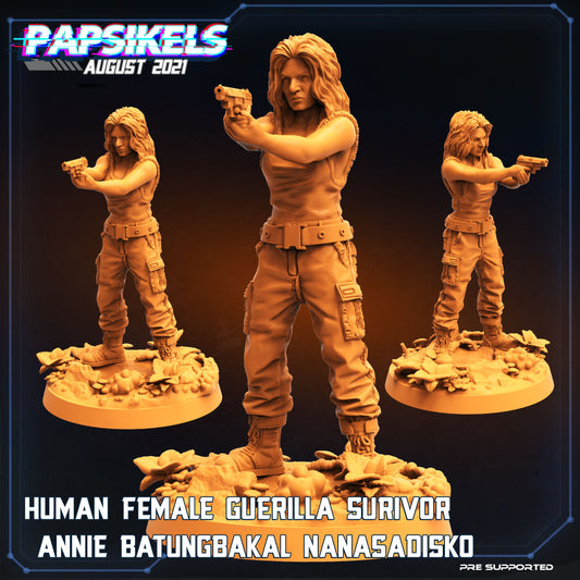 Human Female Guerilla Annie Batunbakal