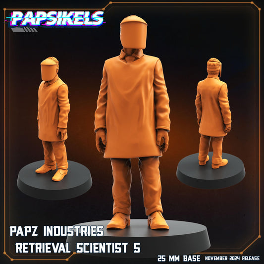 PAPZ Industries Retrieval Scientist 5