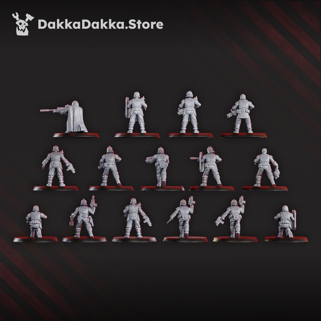 Maverick Cultists Squad - Set of 15 | Grimdark | Sci-Fi Future | Tabletop Wargaming