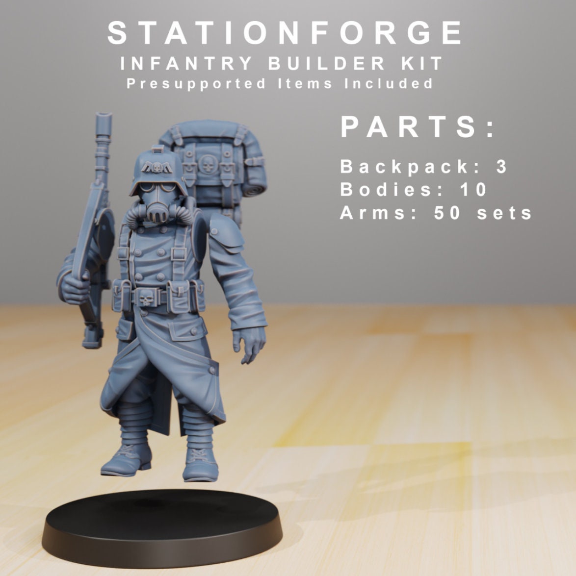 GrimGuard Infantry Builder Kit - Set of 10