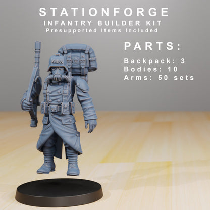 GrimGuard Infantry Builder Kit - Set of 10